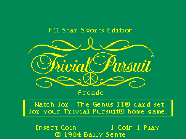 Trivial Pursuit (All Star Sports Edition)